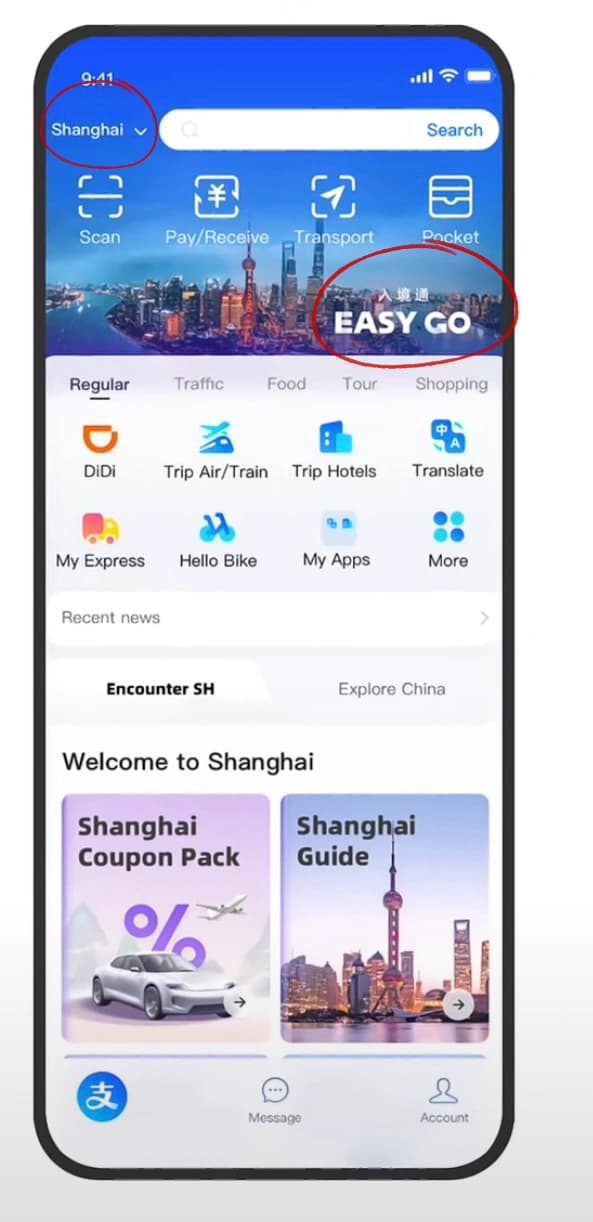 Switch to Easy Go Platform